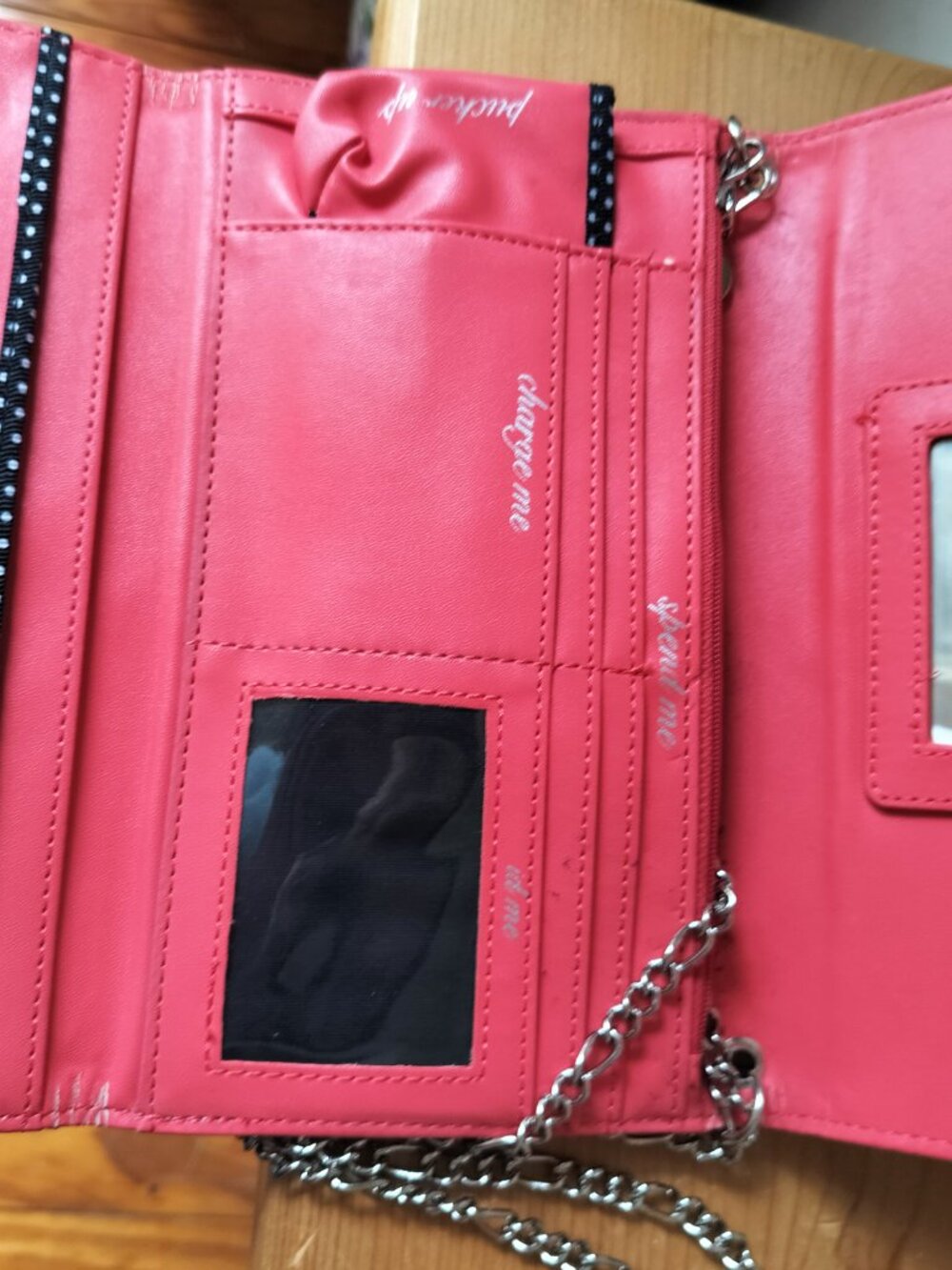Pink Salmon Color Clutch/Purse - Picture 4 of 6